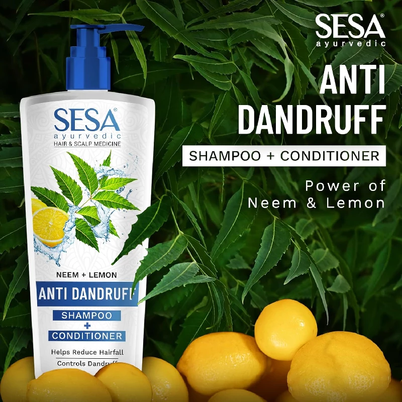 Sesa Ayurvedic Anti Dandruff Shampoo, 500 ml-2.webp